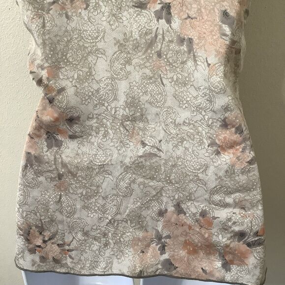 Maurices Cream Ruffled Asymmetrical Blouse - Picture 9 of 12